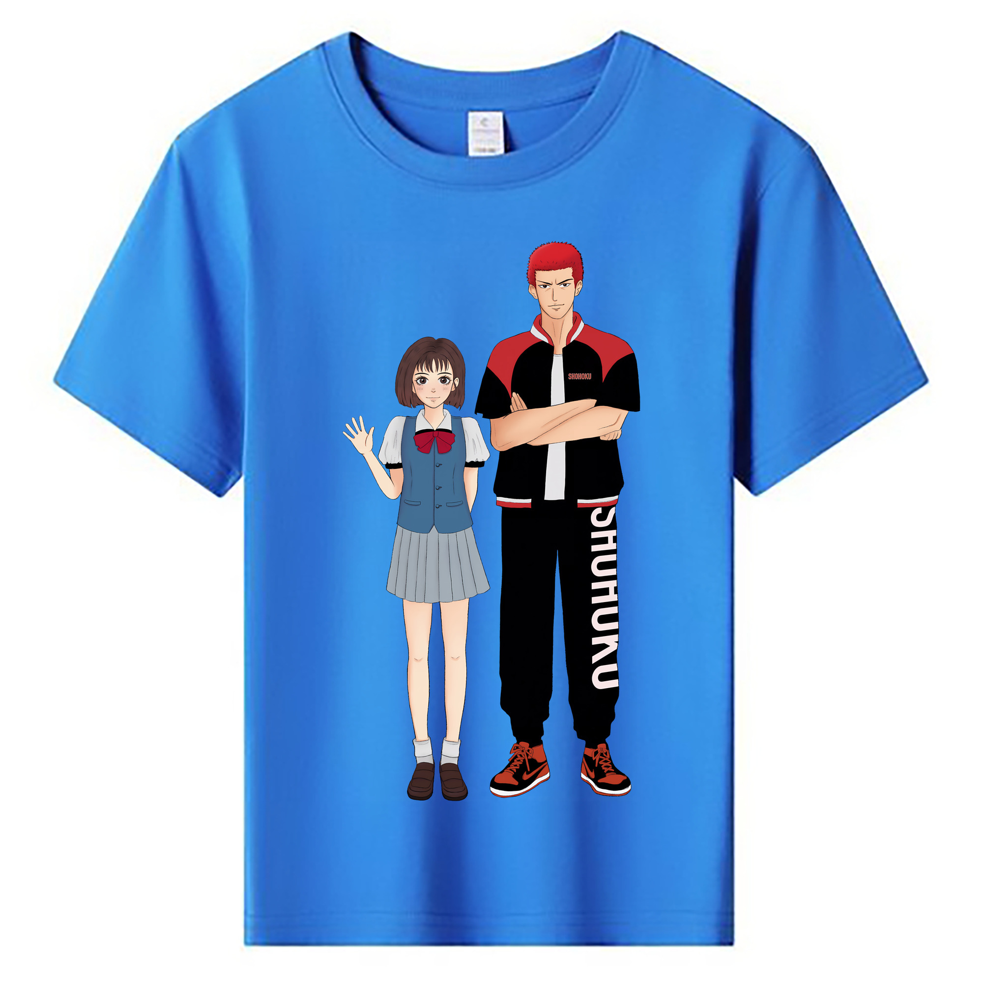 （画像用） SLAM DUNK／スラムダンク 綿100％キッズTシャツ（フロントプリント）